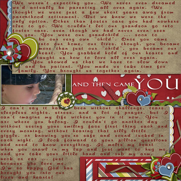 and then came YOU