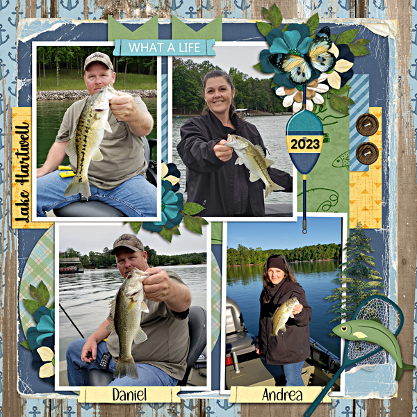 Andrea Daniel fishing