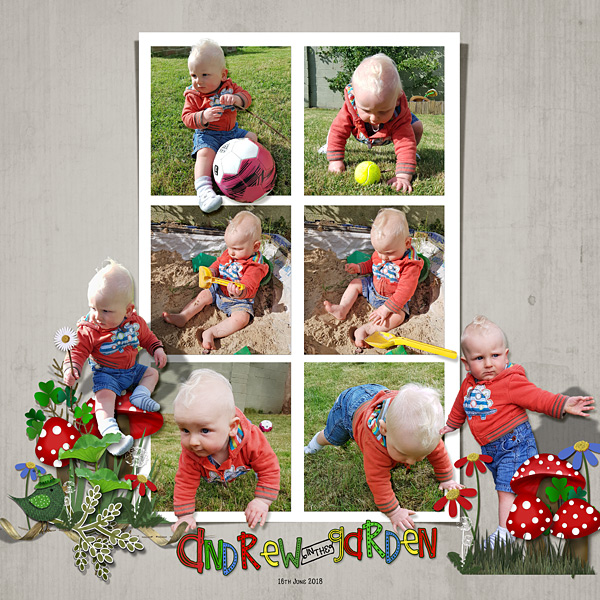 Andrew in the Garden