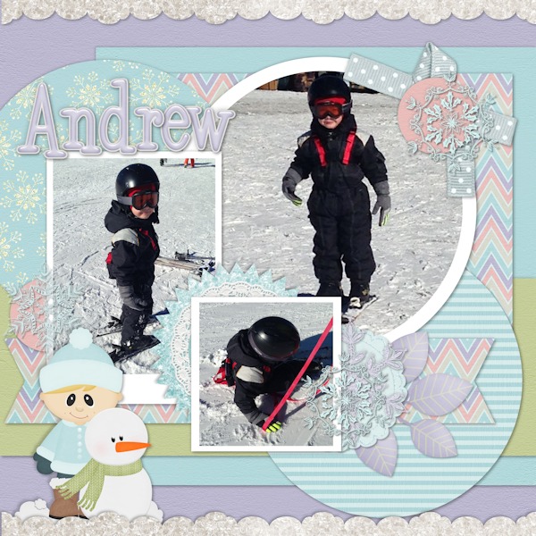 Andrew in the Snow