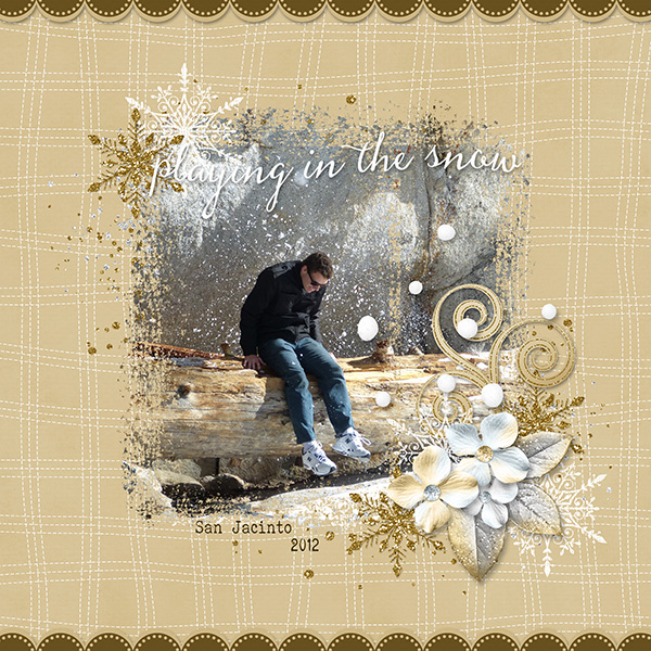 Andrew in the Snow