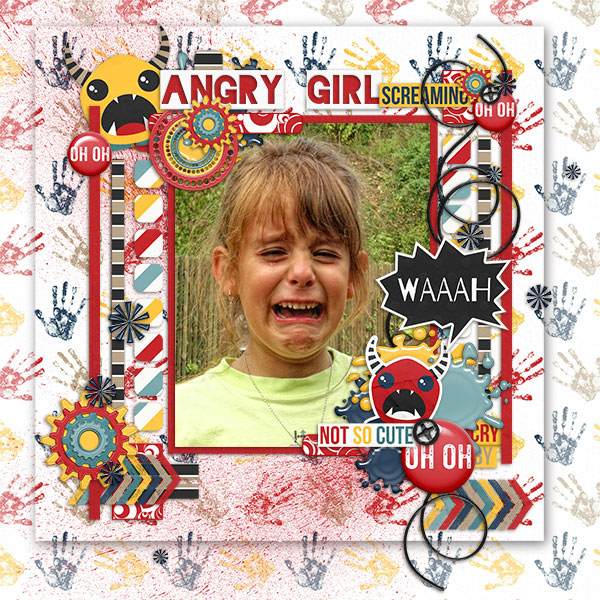 Angry girl
