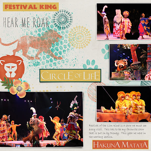Animal Kingdom 2018 - Lion King