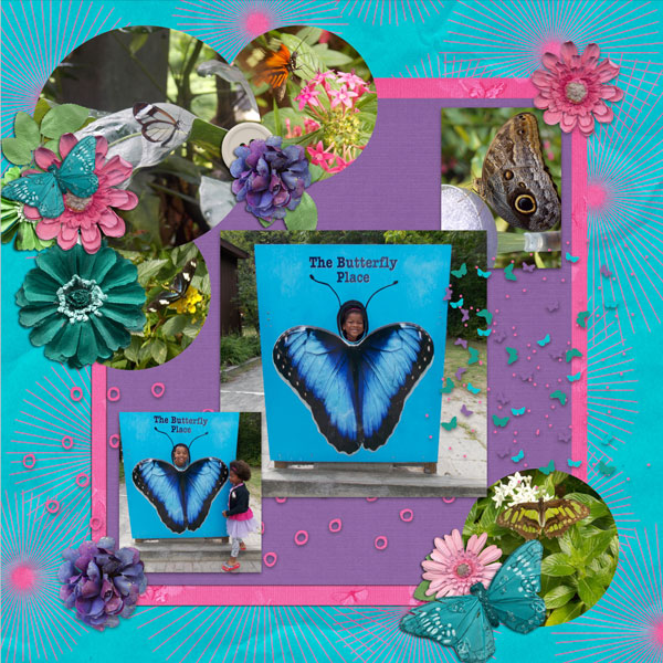 Animal Quick Page Bundle 1, Butterfly Breeze