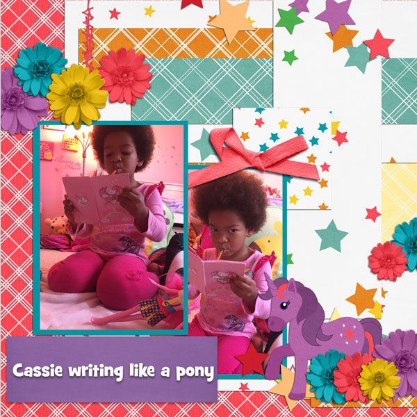 Animal Quick Page Set 2, Ponies
