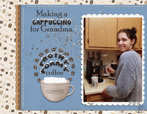Anna's cappuccino machine