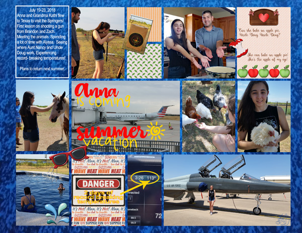 Anna's first trip to Texas