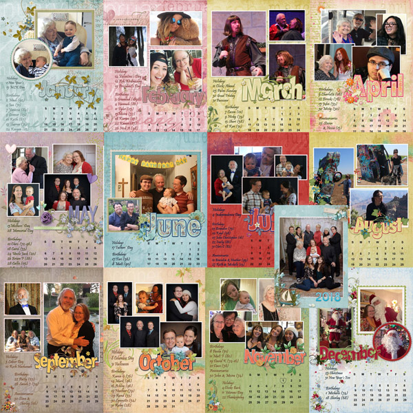 Annual Calendar