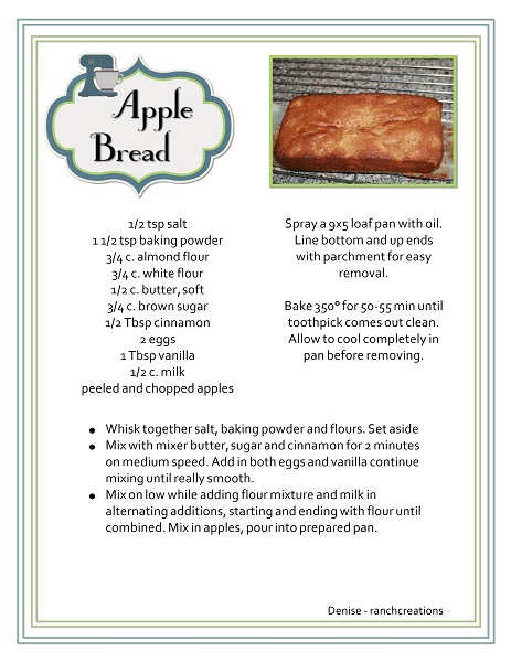 Apple Bread Recipe