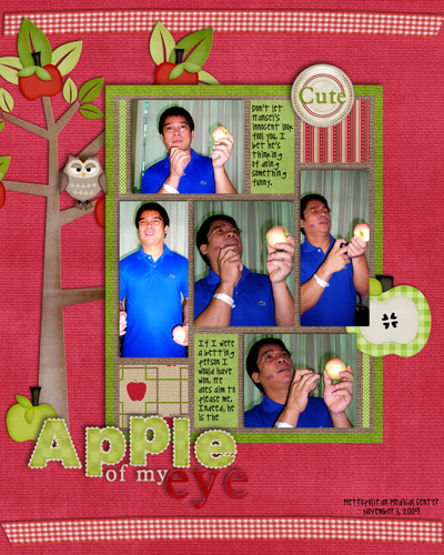 apple of my eye