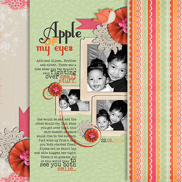 Apple of my eyes