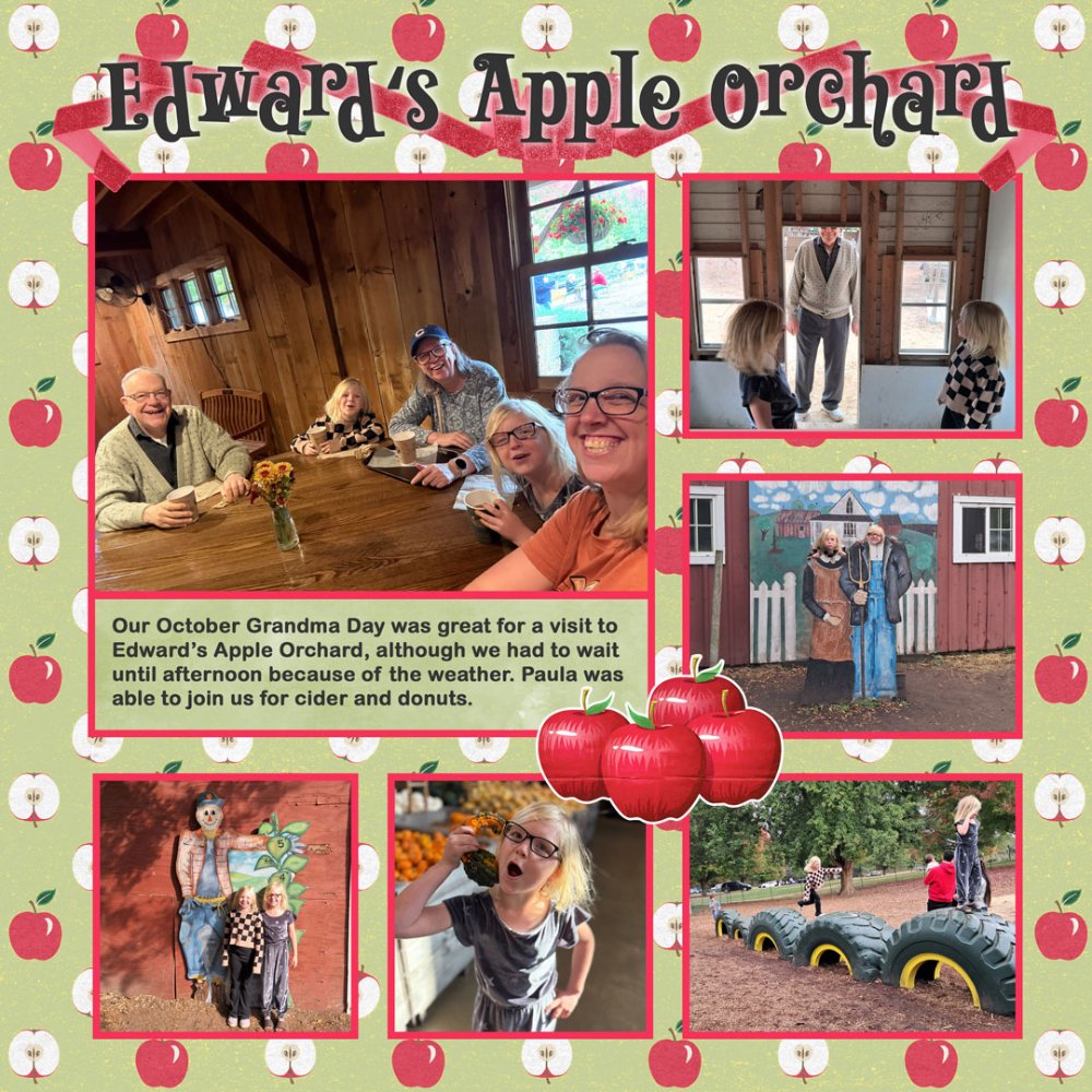 Apple orchard 2025
