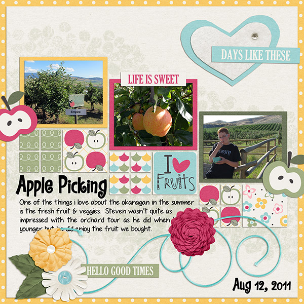 Apple Picking August 2011