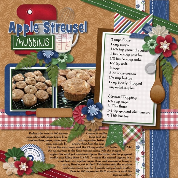 Apple Streusel Muffins