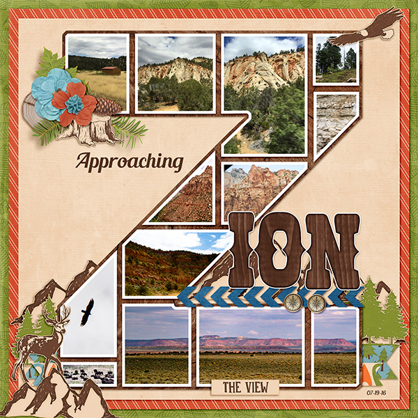 Approaching Zion- The Views