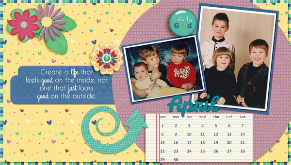 April 2018 Calendar