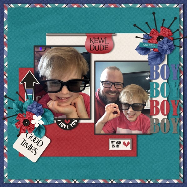 April 2020 Template Challenge by Laurie