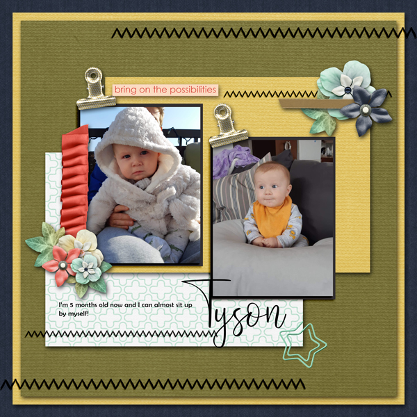 April 2020 Template Challenge by Laurie
