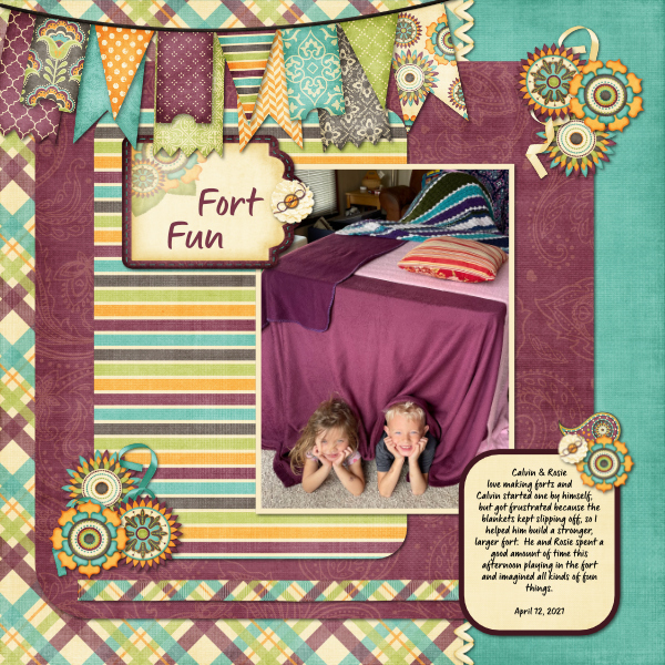 April 2021 Font Challenge: Fort Fun