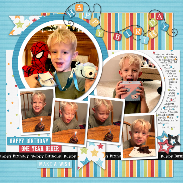 April 2021 MS Surprise Challenge: Calvin's 6th Birthday
