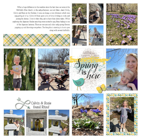 April 2021 Word Art Challenge: Wellfield 3-21-21 Page #2