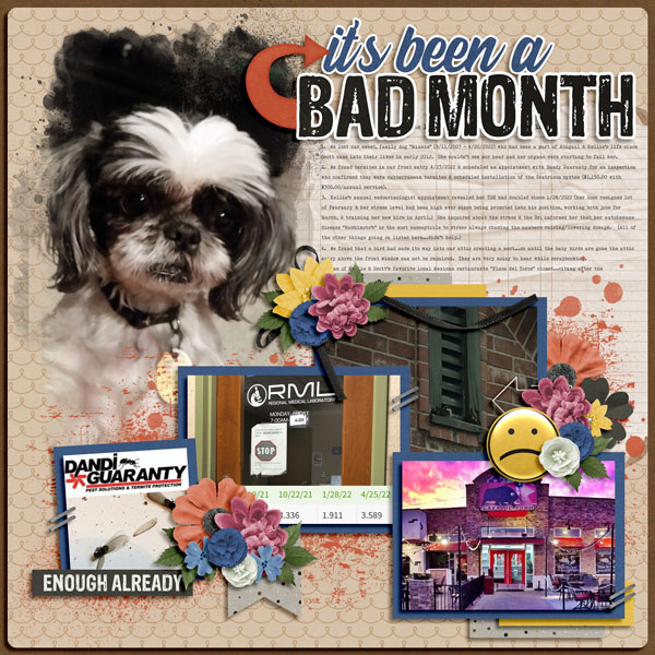 April 2022 - It's Been A Bad Month