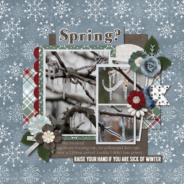April 2023 Template Bundle - Winter's Freeze
