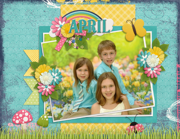 April 2024 Calendar Top