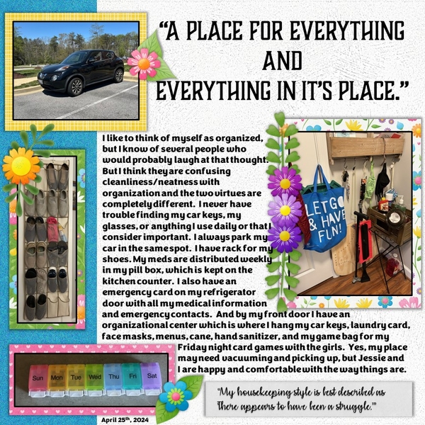 April 2024 Everyday Memories Challenge