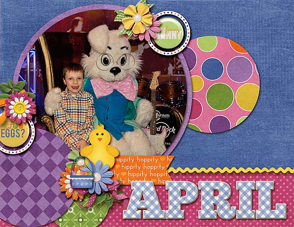 April Calendar Top