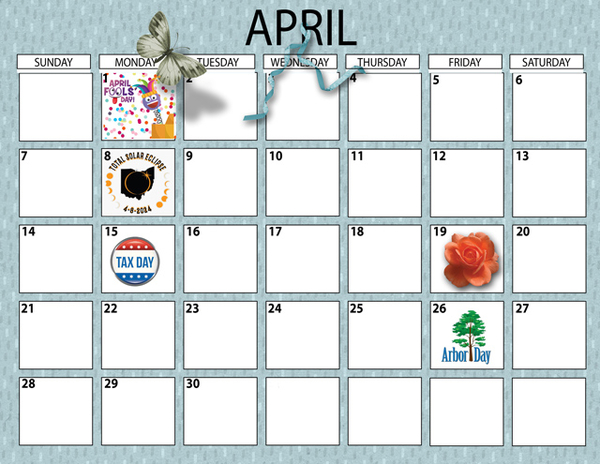April Calendar