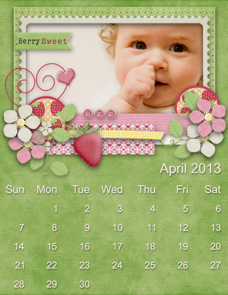 April Calendar