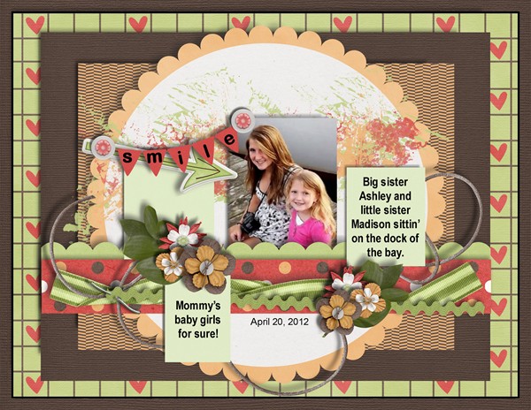 April Centerfold Calendar Templates 2013