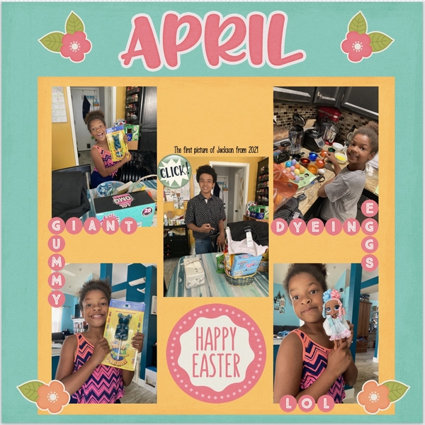 April Challenge BINGO