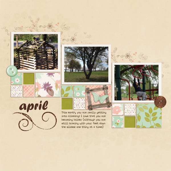 April climbing