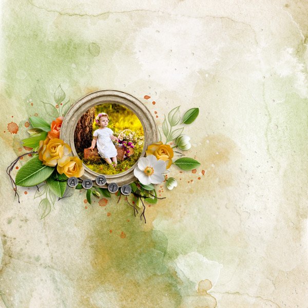 April Delight by Palvinka Designs