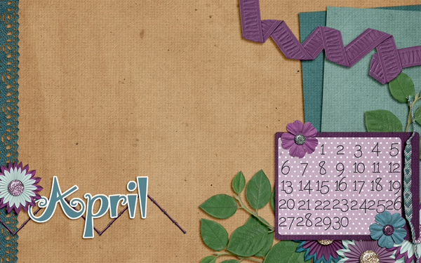 April desktop