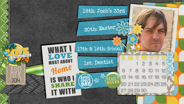 April Desktop