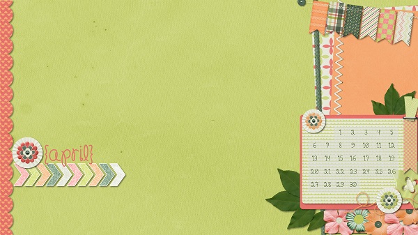 April Desktop