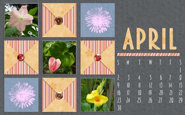April desktop