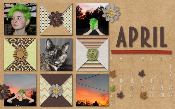 April Desktop