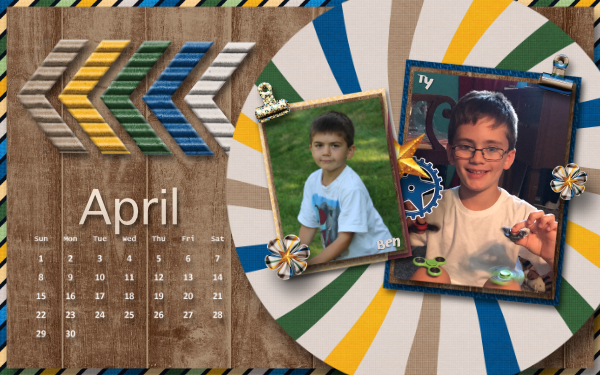 April Desktop