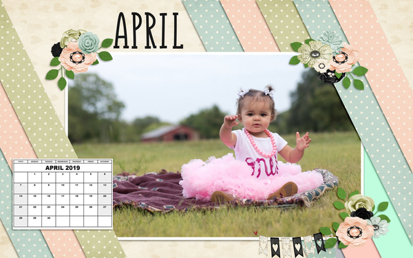 April desktop
