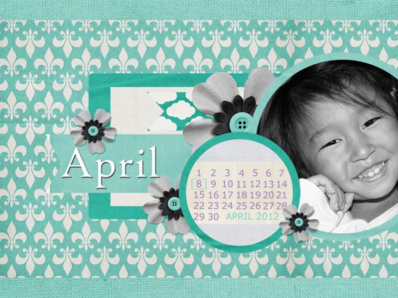 April Desktop