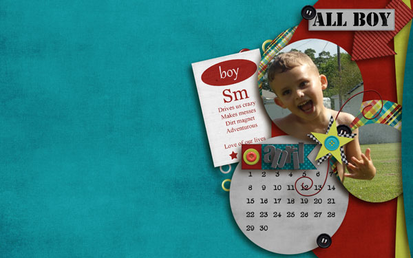 April Desktop