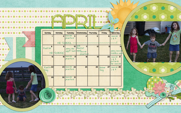 April desktop