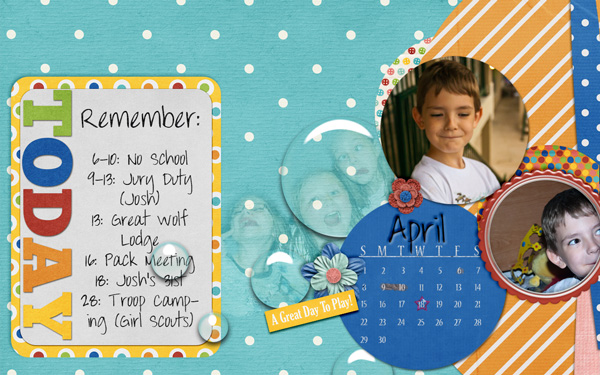 April Desktop