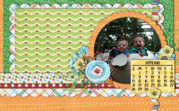 April Desktop