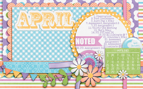April Desktop