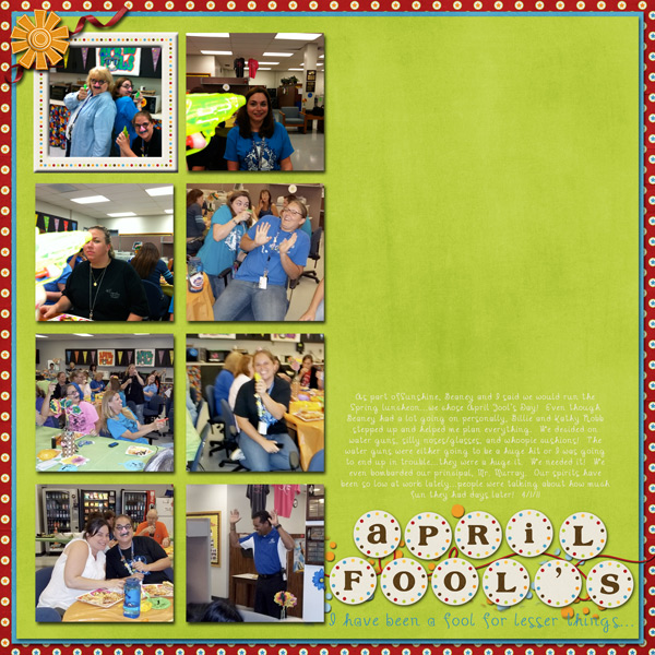 April Fool's Day Luncheon